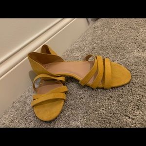 Mustard Sandals